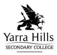 Yarra Hills Secondary College