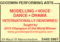 Goodwin Performing Arts - Education QLD 4