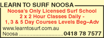 Learn To Surf Noosa - Education QLD 1