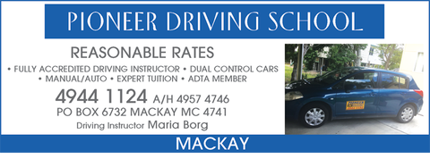 Pioneer Driving School - Education QLD 6