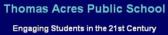 Thomas Acres Public School - Education QLD 0