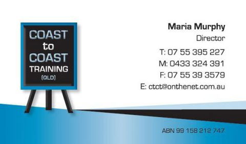 Coast To Coast Training - Education Gold Coast 1