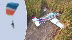 Skydivers watch plane vanish from sight, make split-second decision to jump Education QLD