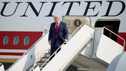 Trump explains why he's flying old Air Force One back to DC Education QLD